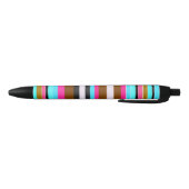 Stylo Noir Rayures grasses (Bas)