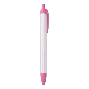 Stylo Noir Rayures roses d'aquarelle d'arrière - plan