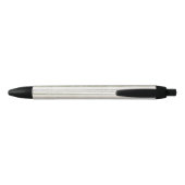 Stylo Noir Rayures Vert Bleu Crème (Dos)