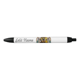 Stylo Noir Receveur rêveur d'ours