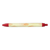 Stylo Noir Red Cream Lucky Clouds Pen (Devant)