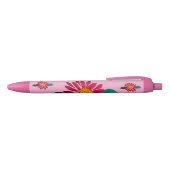 Stylo Noir Red Daisy (Haut)