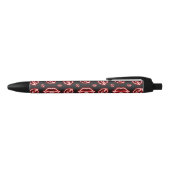 Stylo Noir Red Neon Kiss (Haut)