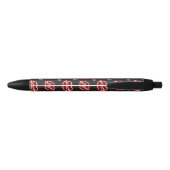 Stylo Noir Red Neon Kiss (Dos)