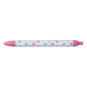 Stylo Noir Réglisse Allsorts de sucrerie de Kawaii