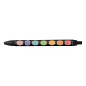 Stylo Noir Reiki Chakras (Devant)