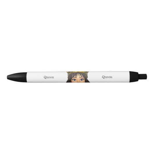 Stylo Noir Reine (Devant)