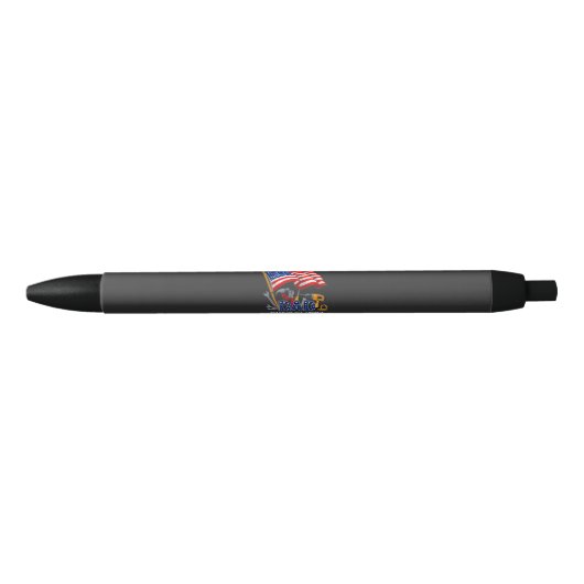 Stylo Noir Réparateur de toutes choses Papa mécanicien (Devant)