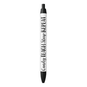 Stylo Noir Répéter la répétition du sommeil de l'Apprenti