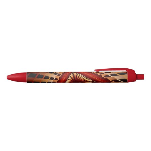 Stylo Noir Réseau d'Imaginaires 3D Conception graphique fract (Haut)