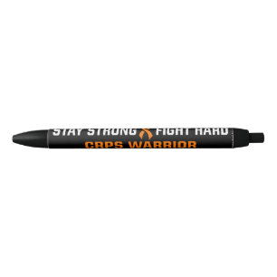 STYLO NOIR RESTER FORT COMBATTRE DUR...CRPS