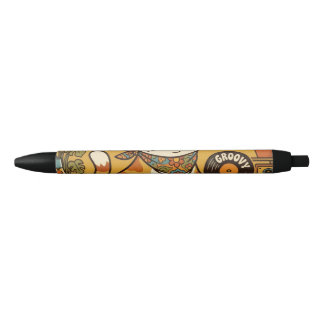Stylo Noir RESTEZ FUNKY | Amateur d'animaux | Bohème