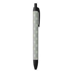 Stylo Noir Rétro arrière - plan coloré 5 de motif