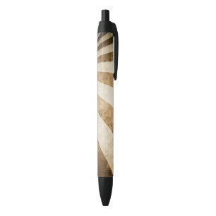 Stylo Noir Rétro arrière - plan de motif de rayure