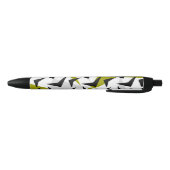 Stylo Noir Retro Chevrons (Bas)