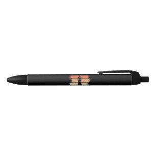 Stylo Noir Rétro des pièces d'échecs