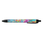 Stylo Noir Rétro Hippsychedelique années 70 60 Hippie (Bas)