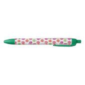 Stylo Noir Rétro motif mignon de pomme (Bas)