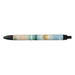 Stylo Noir Rives d'or