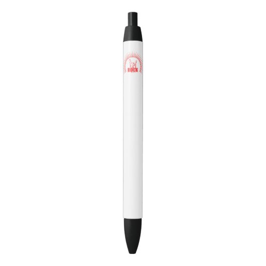 Stylo Noir Rock (devant Vertical)