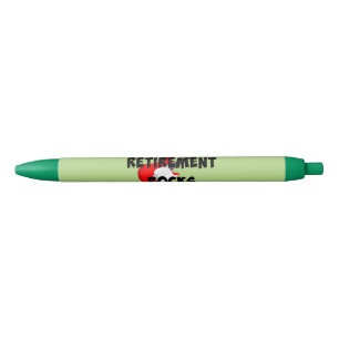 Stylo Noir Rocks de retraite
