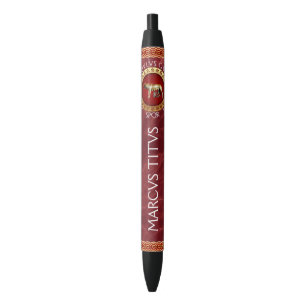 Stylo Noir Romain