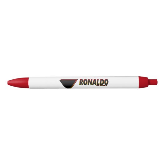 STYLO NOIR RONALDO. SAMER BRASIL (Devant)