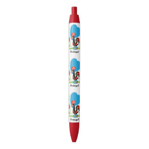 Stylo Noir Rooster portugais