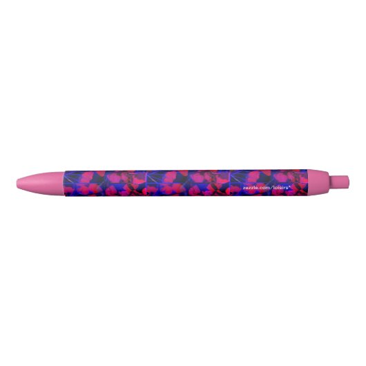 STYLO NOIR ROSE (Devant)