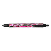 Stylo Noir Rose coloré (Dos)