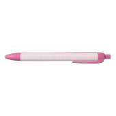Stylo Noir Rose En vichy (Bas)