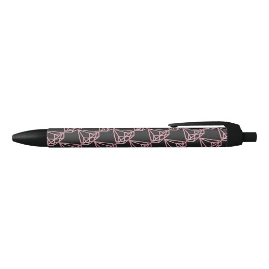 Stylo Noir Rose Gold (Haut)