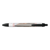 Stylo Noir Rose Gold Glitz Pageant Titulaire Autograph Pen (Dos)