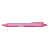 Stylo Noir Rose Mignonne (Haut)