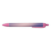 Stylo Noir Rose Violet clair de lune ombre effet (Bas)