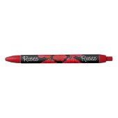 Stylo Noir Roses (Devant)