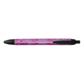 Stylo Noir Roses de bulbes de roses (Dos)