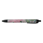Stylo Noir Roses d'été abstraites (Bas)