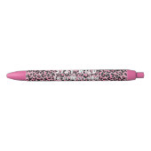 Stylo Noir Rosettes de Chic Pink (Devant)