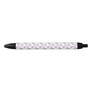 Stylo Noir Roues pourpres