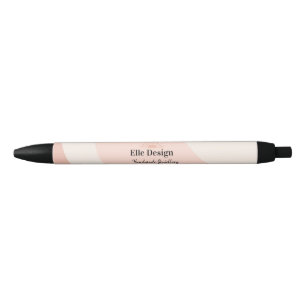 Stylo Noir Rouge à joues féminin moderne Logo professionnel r