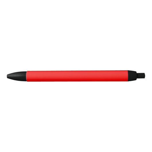 Stylo Noir Rouge brillant (Devant)