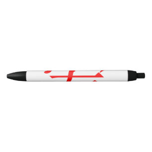 Stylo Noir Rouge chinois d'amour