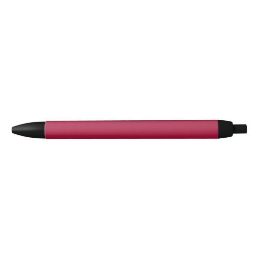 Stylo Noir   Rouge (couleur solide) (Devant)