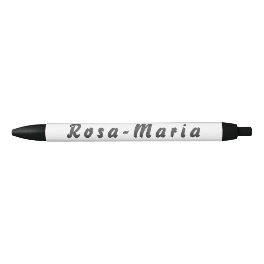 Stylo Noir Roza-Maria (Devant)