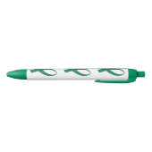 Stylo Noir Ruban de Sensibilisation (Vert) (Bas)