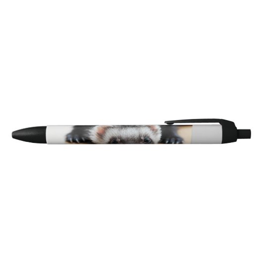 Stylo Noir Sable Ferret (Haut)