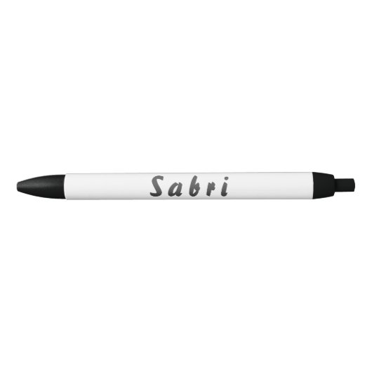 Stylo Noir Sabri (Devant)