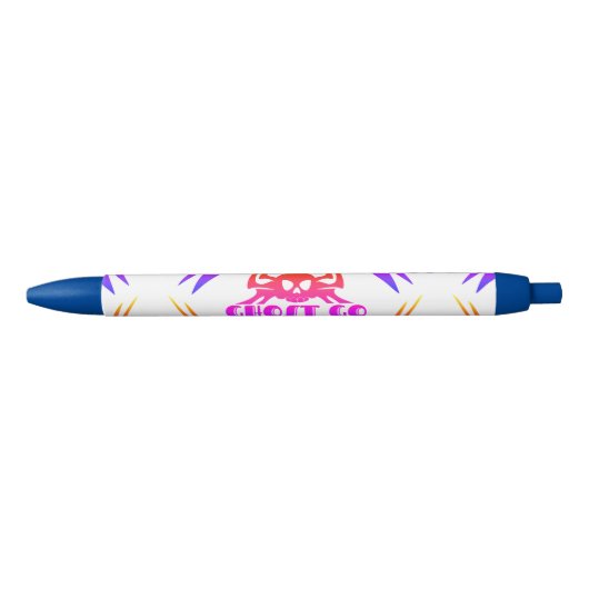 Stylo Noir Saison Éffrayante de Ghost Go (Devant)