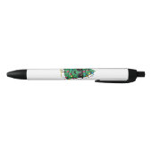 Stylo Noir Sapin de Noël Classique Cool (Bas)